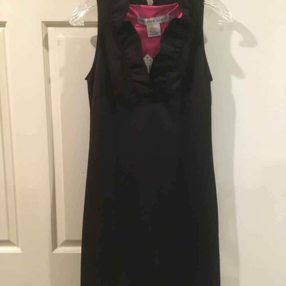 NWT Gretchen Scott Little Black Dress